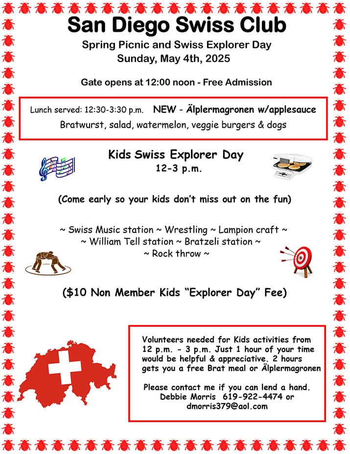 upcoming event